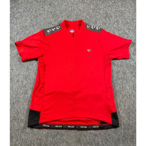 Pearl Izumi Select Red Cycling Jersey Size Medium Stain*